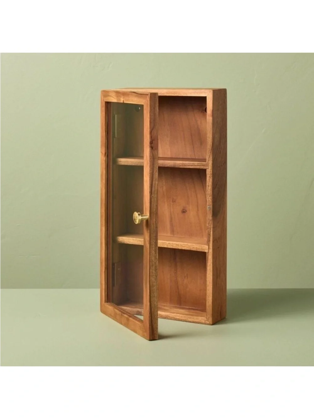 NEW! Hearth & Hand w/Magnolia ~ Wall Mounted Wood Display Box